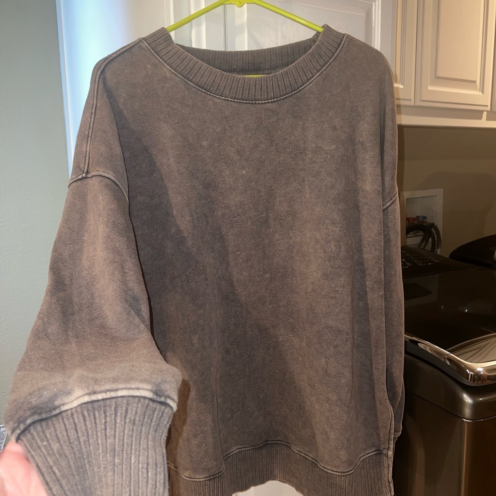 SO Men's Charcoal Crewneck Sweater